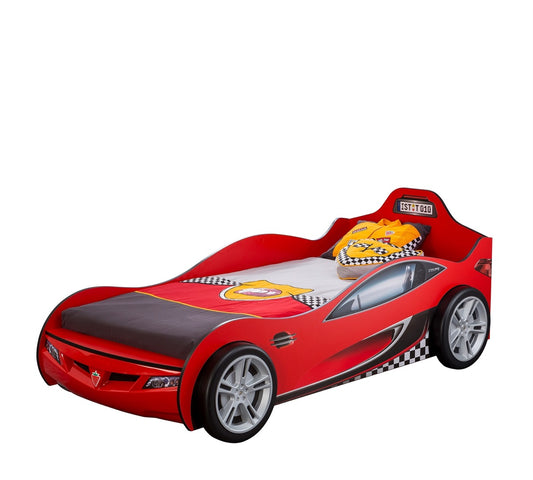 Dětská autopostel RACECUP 90x190 cm (červená)